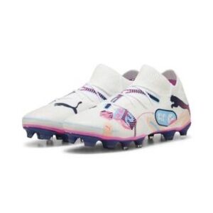 Puma Future Z 7.4 Match FG/AG Soccer Cleats Men’s 8 White/Pink Used One Season